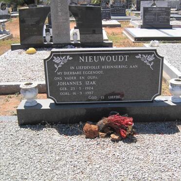 NIEUWOUDT Johannes Izak 1924-1987