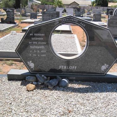 PERLOFF Nataniël 1928-1987