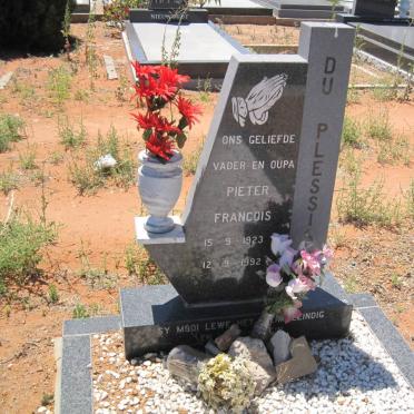 PLESSIS Pieter Francois, du 1923-1992