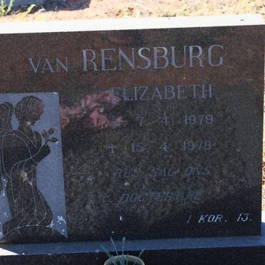 RENSBURG Elizabeth, van 1979-1979
