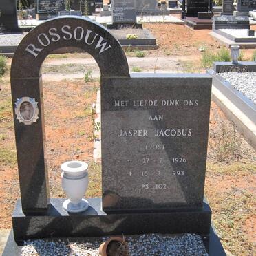 ROSSOUW Jasper Jacobus 1926-1993