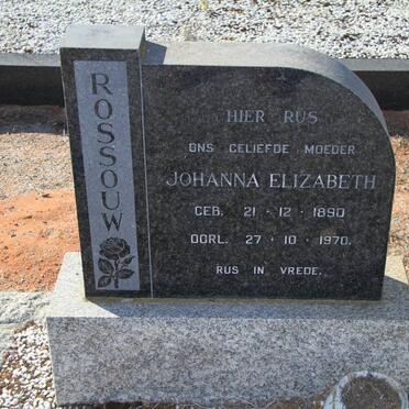 ROSSOUW Johanna Elizabeth 1890-1970
