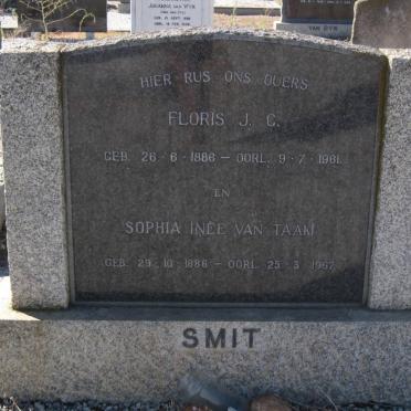 SMIT Floris J.G. 1886-1961 &amp; Sophia VAN TAAK 1886-1967