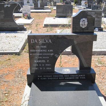 SILVA Manuel F.. da 1943-1984