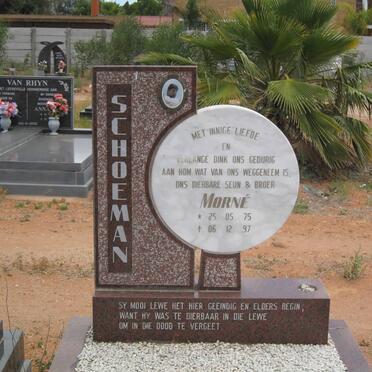 SCHOEMAN Morné 1975-1997