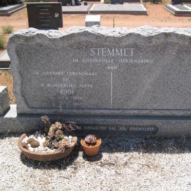 STEMMET Koos 1939-1995