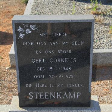 STEENKAMP Gert Cornelis 1948-1973