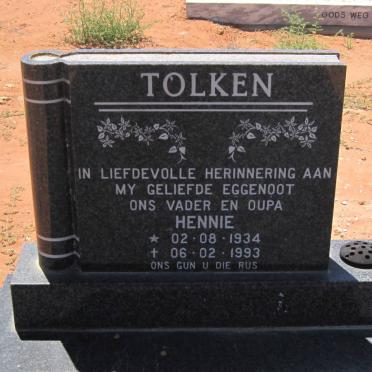TOLKEN Hennie 1934-1993