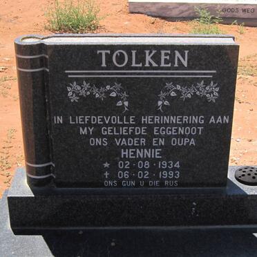 TOLKEN Hennie 1934-1993