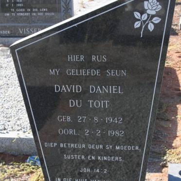TOIT David Daniel, du 1942-1982