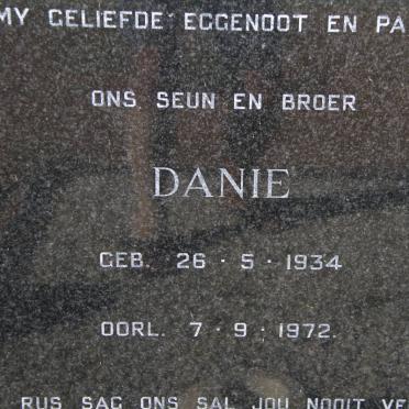 THIART Danie 1934-1972