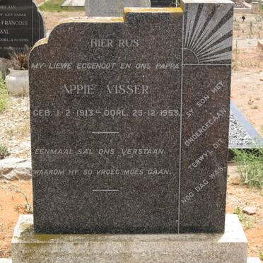 VISSER Appie 1913-1953