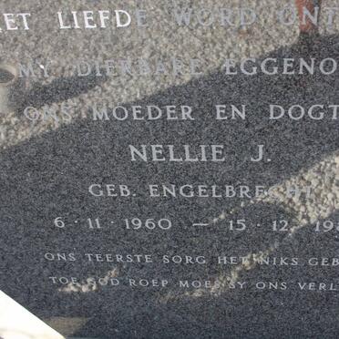 VILLIERS Nellie J., de nee ENGELBRECHT 1960-1982