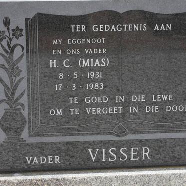 VISSER H.C. 1931-1983