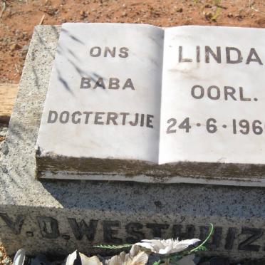 WESTHUIZEN Linda, v.d. -1966