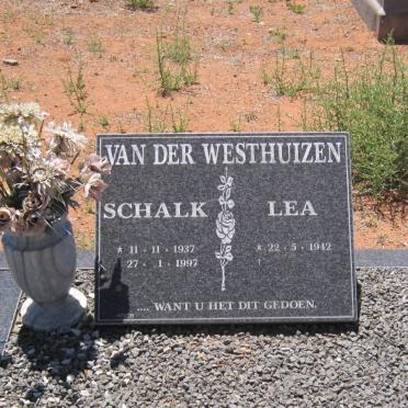 WESTHUIZEN Schalk, van der 1937-1997 &amp; Lea 1942-