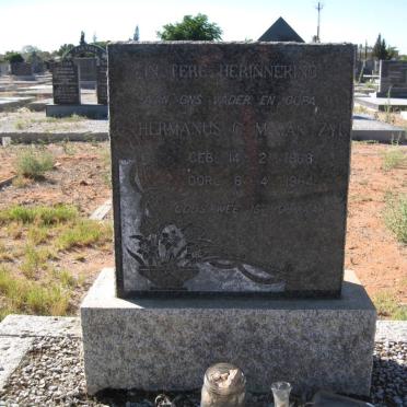 ZYL Hermanus G.M., van 1868-1964