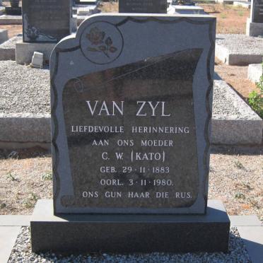 ZYL C.W., van 1883-1980