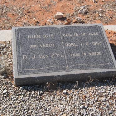 ZYL  D.J., van 1880-1969