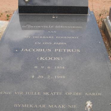 ZEELIE Jacobus Petrus 1954-1998