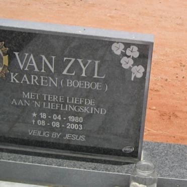 ZYL Karen, van 1980-2003