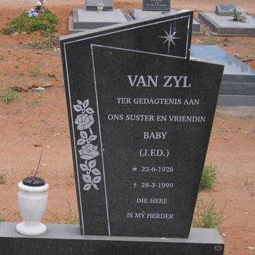 ZYL J.F.D., van 1926-1999