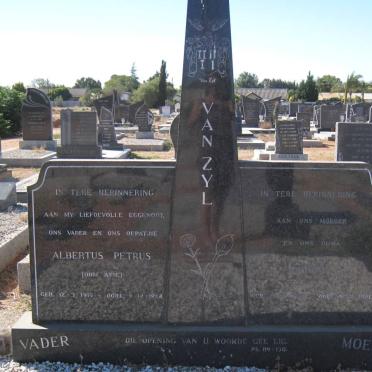 ZYL Andries Petrus, van 1915-1968