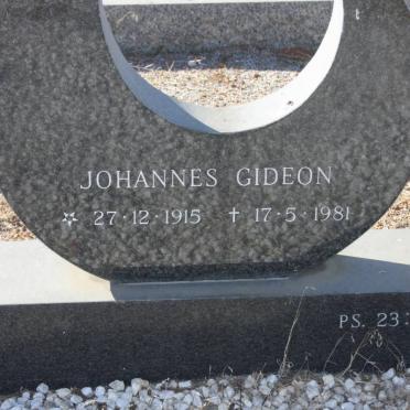 ZYL Johannes Gideon, van 1915-1981 