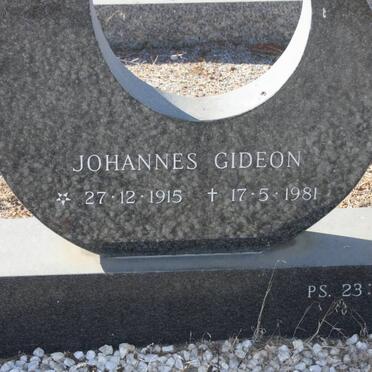 ZYL Johannes Gideon, van 1915-1981 