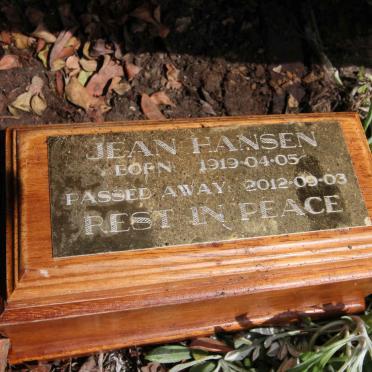 HANSEN Jean 1919-2012