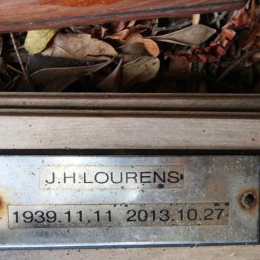 LOURENS J.H. 1939-2013