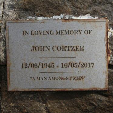 COETZEE John 1945-2017
