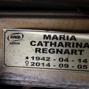 REGNART Maria Catharina 1942-2014