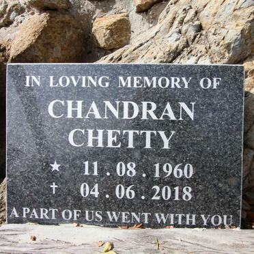 CHETTY Chandran 1960-2018