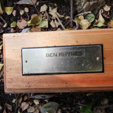 RHYNES Ben