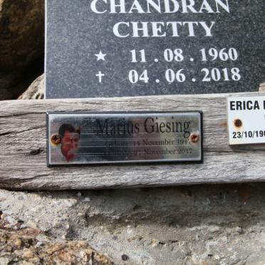 GIESING Marius 1947-2017