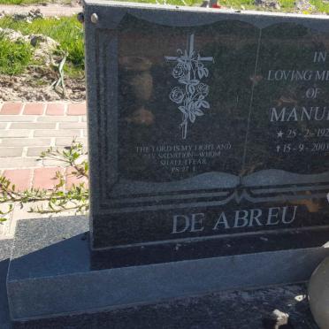 ABRUE Manuel, de 1925-2003