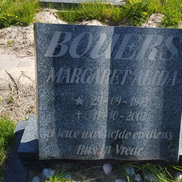 BOUERS Margaret Alida 1942-2002