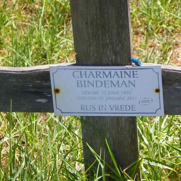 BINDEMAN Charmaine 1959-2011