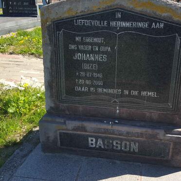BASSON Johannes 1946-2000