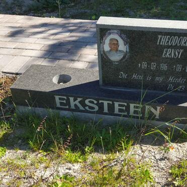 EKSTEEN Theodoris Ernst 1916-1999