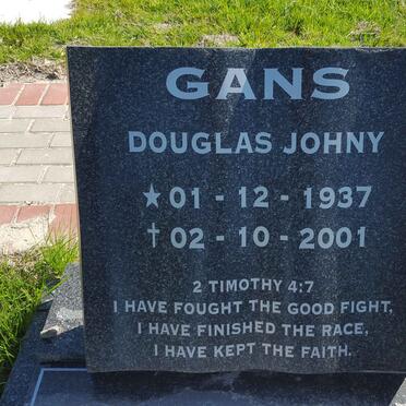 GANS Douglas Johny 1937-2001