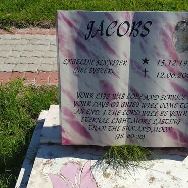 JACOBS Engeline Jennifer nee SYSTER 1951-2001