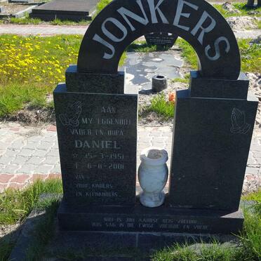 JONKERS Daniel 1951-2001