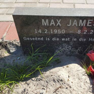 JAMES Max 1950-2002