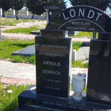 LONDT Arnold Derrick 1943-2002