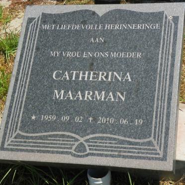 MAARMAN Catherina 1959-2010