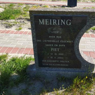 MEIRING Piet 1950-2003