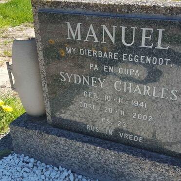 MANUEL Sydney Charles 1941-2002
