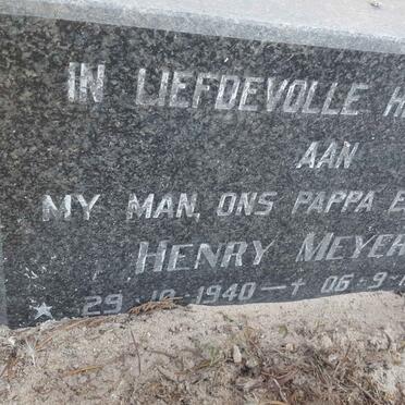 MEYER Henry 1940-1998